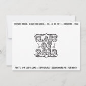 Young & Old Photo Afstuderen Class of 2013 Card Kaart (Achterkant)