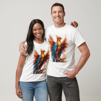 Young Phoenix: Rebirth in Bloom T-Shirt aangekondi