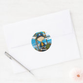 Young Pirate Captain Sticker Sheet (Envelop)