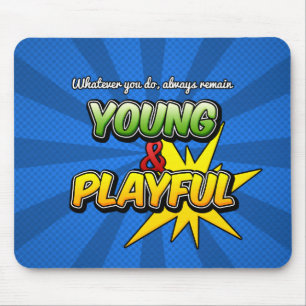 Young&Playful Inspirerend Mousepad Muismat