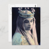 Young Queen Briefkaart (Voorkant / Achterkant)