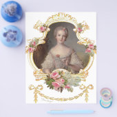 Young Queen Marie Antoinette Roze Kaarten (Enkel)