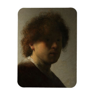 Young Rembrandt Self-portret Magneet
