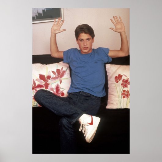 Young Rob Lowe Poster (Voorkant)