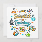Young Scientist in Training Invitation (Devant)