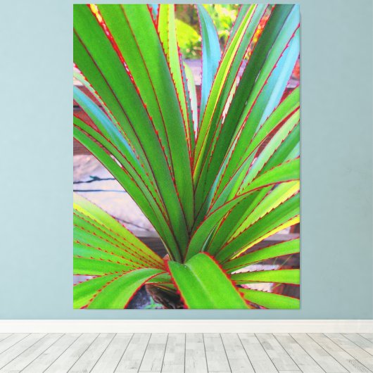 Young Screw Pine Canvas Afdruk (Insitu (Houten vloer))