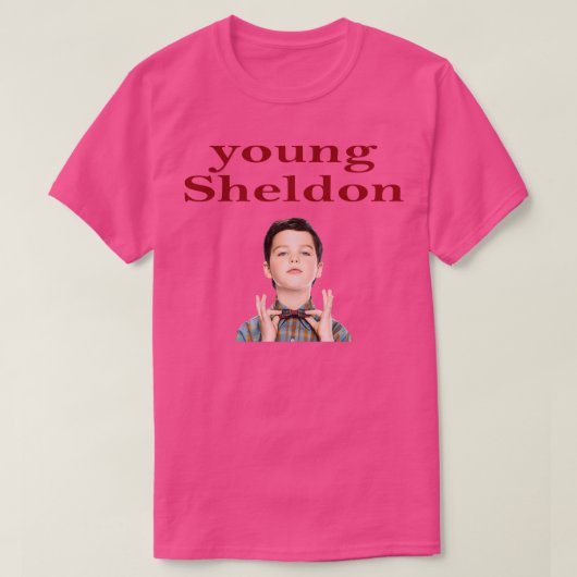 YOUNG SHELDON T-SHIRT (Design voorkant)