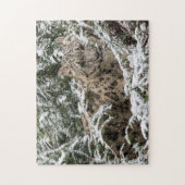 Young Snow Leopard Legpuzzel (Verticaal)