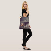 Young Tabby Kitten Tote Bag (Op model)