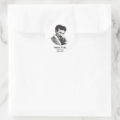 Young Tesla Ronde Sticker (Tas)