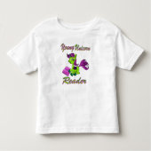 Young Unicorn Reader Kinder Shirts (Voorkant)