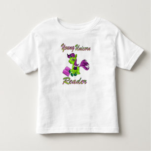 Young Unicorn Reader Kinder Shirts