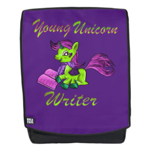 Young Unicorn Writer Rugtassen