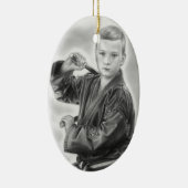 Young Warrior Keramisch Ornament (Rechts)