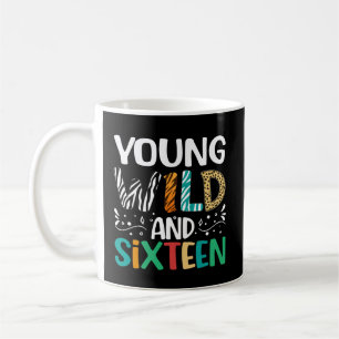 Young Wild en zestien grappige 16e verjaardag meis Koffiemok