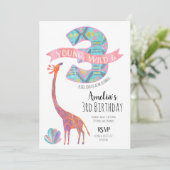 Young Wild et Three Birthday Invitation (Debout devant)