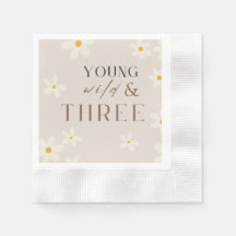 Young Wild & Three Cocktail servetten