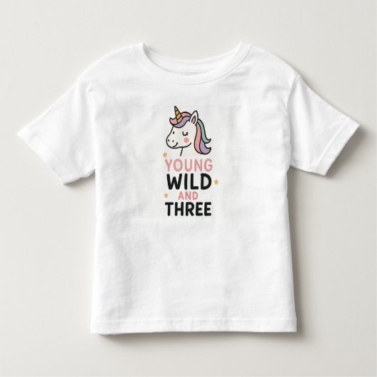 Young Wild & Three Kinder Shirts (Voorkant)
