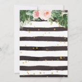 Young Wild & Three Party Animals Girl 3rd Birthday Kaart (Achterkant)