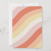 Young Wild & Three Retro 3rd Birthday Kaart (Achterkant)