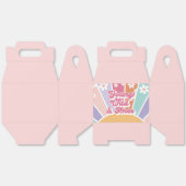 Young Wild Three Retro Sunshine Rainbow Daisy Bedankdoosjes (Ongevouwen)