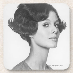 Young Woman Bier Onderzetter