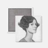 Young Woman Magneet (Voorkant / Achterkant)