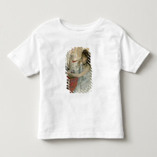 Young Woman Powdering haar Face, 1877 Kinder Shirts