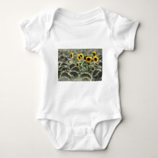 Young Yellow Sunflower Romper