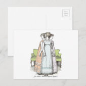 Youngest & Tallest, Jane Austen Pride & Prejudice Briefkaart (Voorkant / Achterkant)