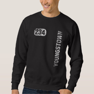 Youngstown Ohio 234 Netnummer Vintage Retro Trui