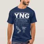Youngstown Warren Airport YNG T-Shirt (Devant)
