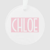 Your | Bold White Text on Light Pink (devant)