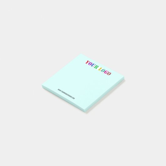 Your Branded Business Post-it® Notes Example (Incliné)