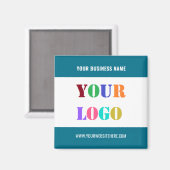 Your Business Branded Promotional Magnets Template (Recto/Verso)