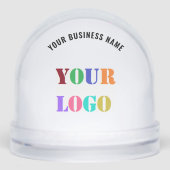 Your Company Logo Text Business Gift Snow Globes (Avant)