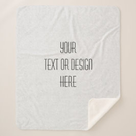 Your Custom Design - Sherpa Deken
