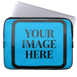 Your Custom Memory - Personalized Photo Placeholde Laptop Sleeve