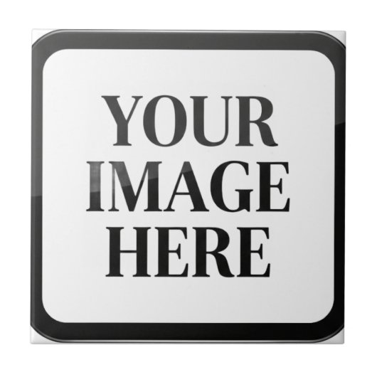 Your Custom Memory - Personalized Photo Placeholde Tegeltje (Voorkant)