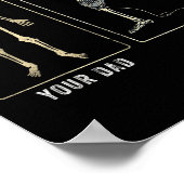 Your Dad My Dad Funny Father Day Quote For Guitar Poster (Hoek)