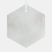 Your Design Here - Personalized Glas Ornament (Achterkant)