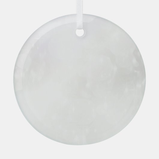 Your Design Here - Personalized Glas Ornament (Voorkant)