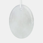 Your Design Here - Personalized Glas Ornament (Voorkant links)