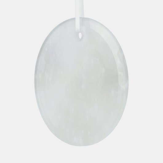 Your Design Here - Personalized Glas Ornament (Voorkant links)