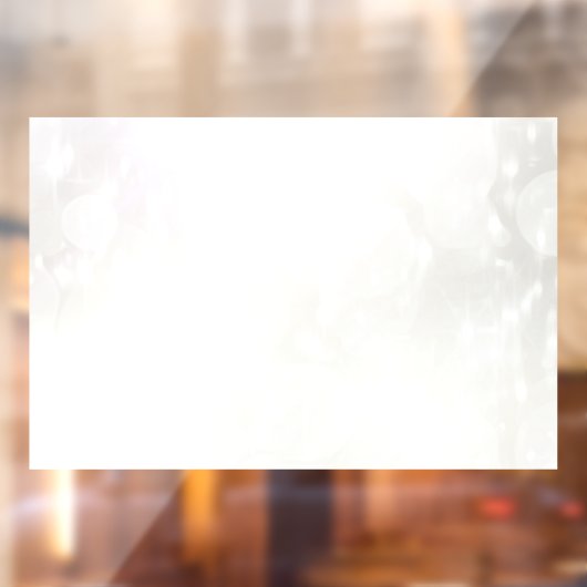 Your Design Here - Personalized Raamsticker (Vel 2)