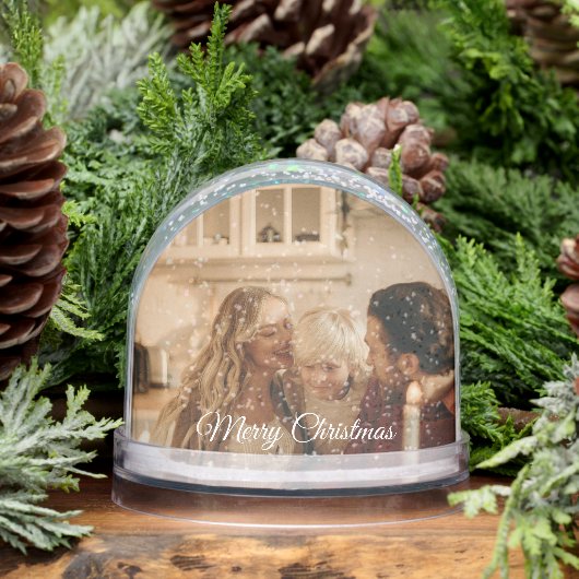 Your Family in a Snow Globe – Christmas Gift (Hiver)