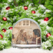 Your Family in a Snow Globe – Christmas Gift Sneeuwbol (Kerstmis)