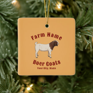Your Farm Boer Goats Keramisch Ornament