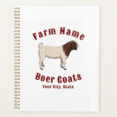 Your Farm Boer Goats Planner (Voorkant)