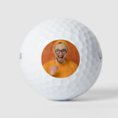 Your Funny Photo Selfie Upload Golfballen (Voorkant)